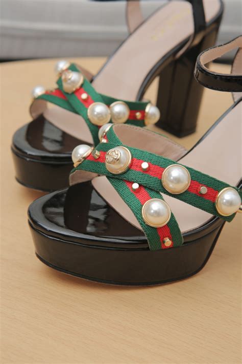 gucci sandal heels replica|gucci knock off sandals.